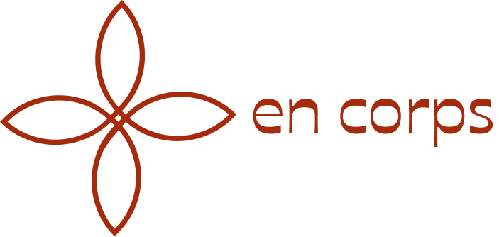 Logo en corps, celtic clover in rust colour